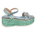 Sandalias Alma en Pena zapatos Mujer modelo V22BL1061 Verde 
