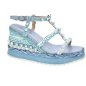 Sandalias Alma en Pena zapatos Mujer modelo V22206 Azul 