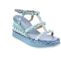 Sandalias Alma en Pena zapatos Mujer modelo V22206 Azul 