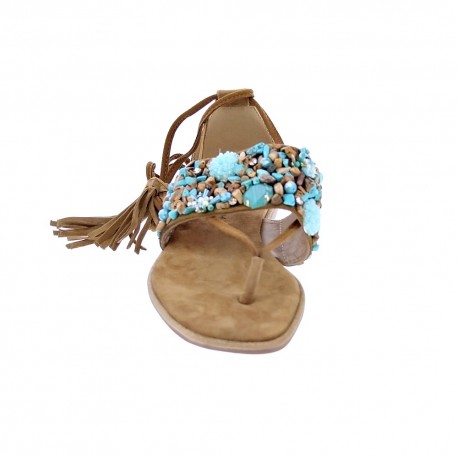 Sandalias Alma en Pena zapatos Mujer modelo V22468 Marrón 