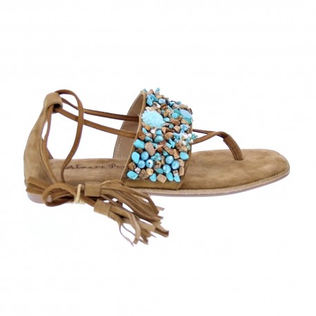 Sandalias Alma en Pena zapatos Mujer modelo V22468 Marrón 
