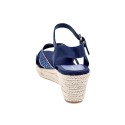 Sandalias Tommy Hilfiger zapatos Mujer modelo Webbing Low Azul 