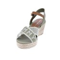 Sandalias Tommy Hilfiger zapatos Mujer modelo Weebing Low Beige 