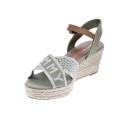 Sandalias Tommy Hilfiger zapatos Mujer modelo Weebing Low Beige 