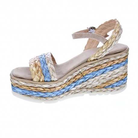 Sandalias Alma en Pena zapatos Mujer modelo V22BL1025 Beige 