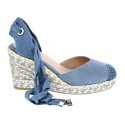 Alpargatas Alma en Pena zapatos Mujer modelo V22BL1010 Azul 