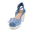 Alpargatas Alma en Pena zapatos Mujer modelo V22BL1010 Azul 