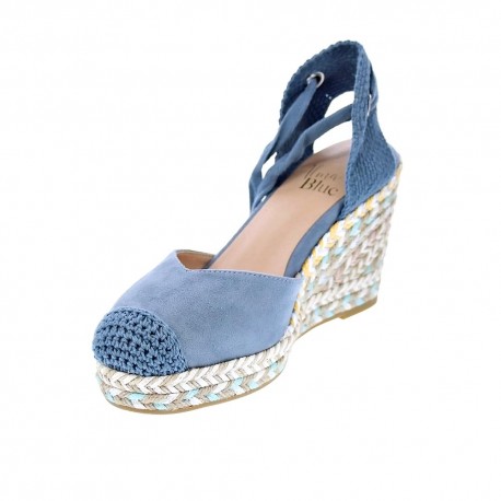 Alpargatas Alma en Pena zapatos Mujer modelo V22BL1010 Azul 