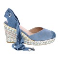 Alpargatas Alma en Pena zapatos Mujer modelo V22BL1010 Azul 