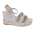 Sandalias Alma en Pena zapatos Mujer modelo V22282 Beige 