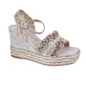 Sandalias Alma en Pena zapatos Mujer modelo V22282 Beige 