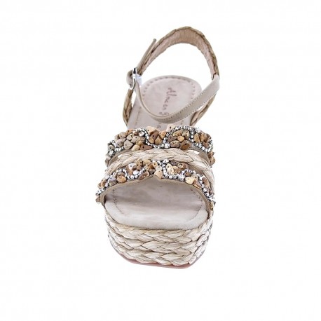 Sandalias Alma en Pena zapatos Mujer modelo V22282 Beige 