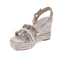Sandalias Alma en Pena zapatos Mujer modelo V22282 Beige 