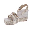 Sandalias Alma en Pena zapatos Mujer modelo V22282 Beige 