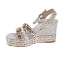 Sandalias Alma en Pena zapatos Mujer modelo V22282 Beige 