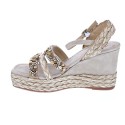 Sandalias Alma en Pena zapatos Mujer modelo V22282 Beige 