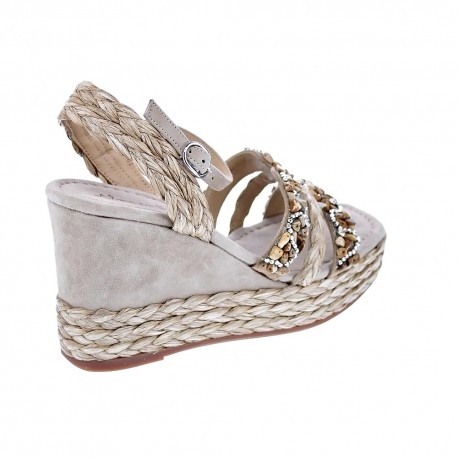 Sandalias Alma en Pena zapatos Mujer modelo V22282 Beige 