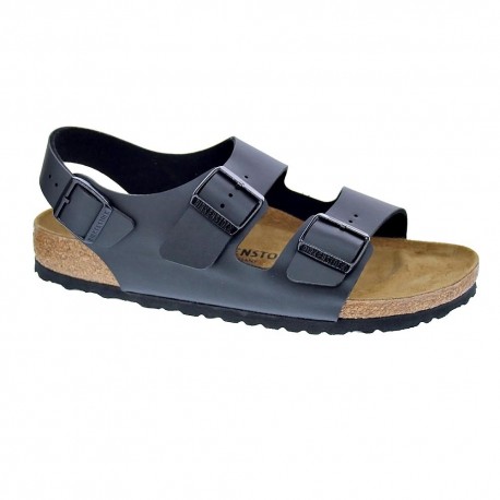 Sandalias Birkenstock zapatos Hombre modelo Milano Bs Negro 