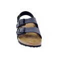 Sandalias Birkenstock zapatos Hombre modelo Milano Bs Negro 