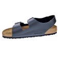 Sandalias Birkenstock zapatos Hombre modelo Milano Bs Negro 