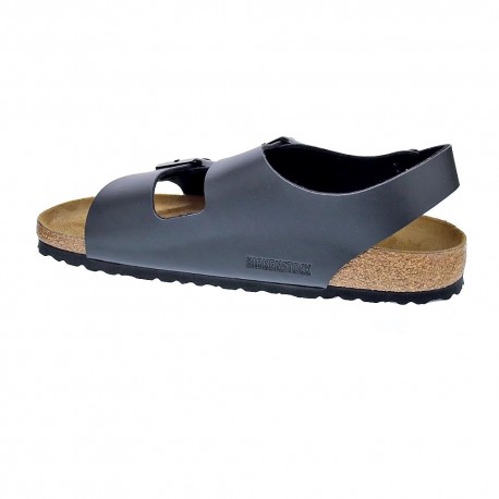 Sandalias Birkenstock zapatos Hombre modelo Milano Bs Negro 