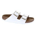 Chanclas Birkenstock zapatos Mujer modelo Arizona Bf Blanco 