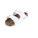Chanclas Birkenstock zapatos Mujer modelo Arizona Bf Blanco 