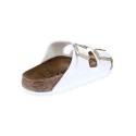 Chanclas Birkenstock zapatos Mujer modelo Arizona Bf Blanco 