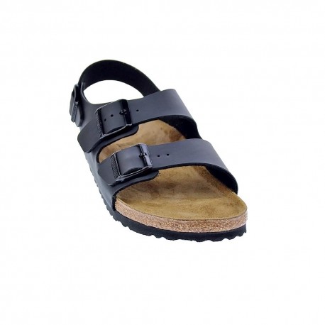 Sandalias Birkenstock zapatos Hombre modelo Milano Bs Negro 