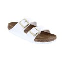 Chanclas Birkenstock zapatos Mujer modelo Arizona Bf Blanco 