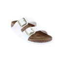 Chanclas Birkenstock zapatos Mujer modelo Arizona Bf Blanco 