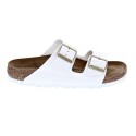 Chanclas Birkenstock zapatos Mujer modelo Arizona Bf Blanco 