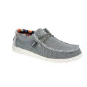Mocasines Hey Dude zapatos Hombre modelo Wally Sox Gris 