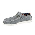 Mocasines Hey Dude zapatos Hombre modelo Wally Sox Gris 