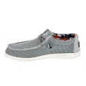 Mocasines Hey Dude zapatos Hombre modelo Wally Sox Gris 