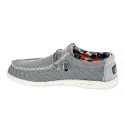 Mocasines Hey Dude zapatos Hombre modelo Wally Sox Gris 