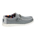 Mocasines Hey Dude zapatos Hombre modelo Wally Sox Gris 