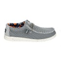 Mocasines Hey Dude zapatos Hombre modelo Wally Sox Gris 