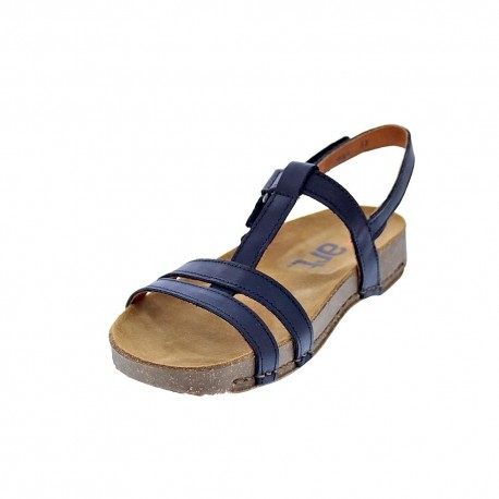 Sandalias Art Company zapatos Mujer modelo Grass Waxed Negro 