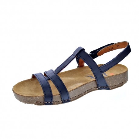 Sandalias Art Company zapatos Mujer modelo Grass Waxed Negro 