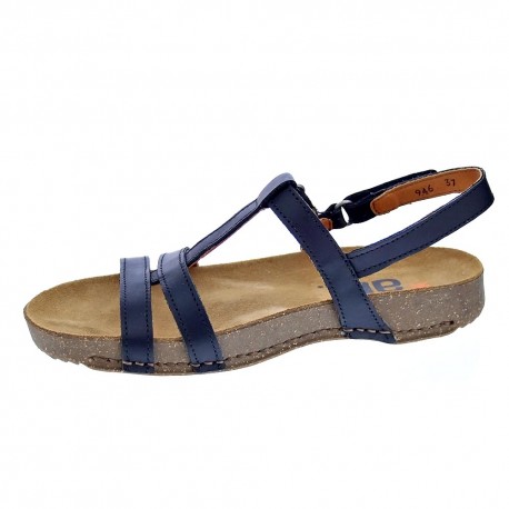 Sandalias Art Company zapatos Mujer modelo Grass Waxed Negro 