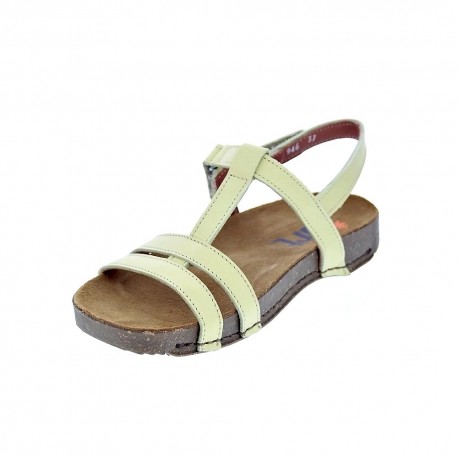 Sandalias Art Company zapatos Mujer modelo Grass Waxed Beige 