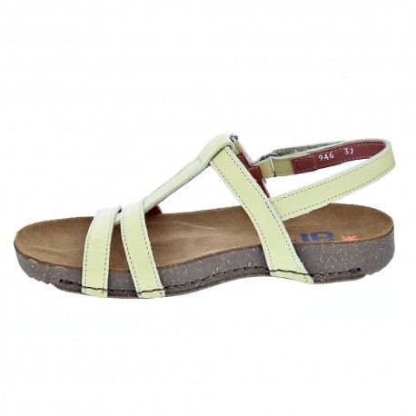 Sandalias Art Company zapatos Mujer modelo Grass Waxed Beige 