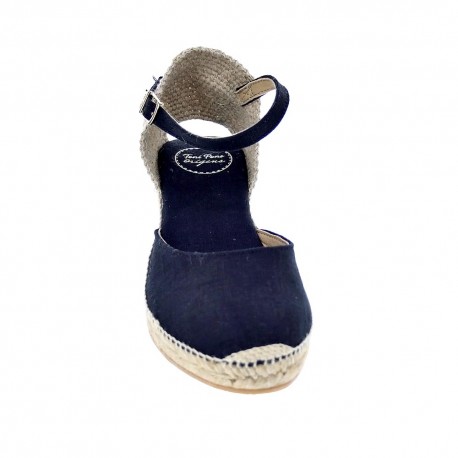 Alpargatas Toni Pons zapatos Mujer modelo Caldes Negro 