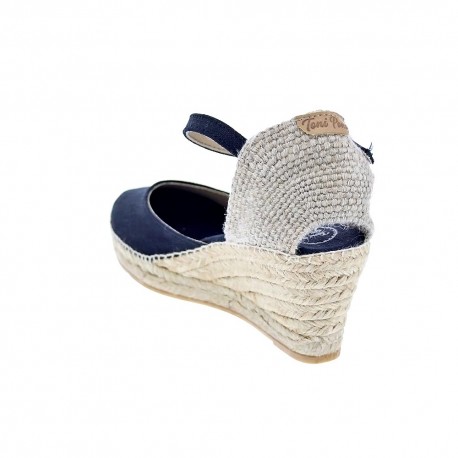 Alpargatas Toni Pons zapatos Mujer modelo Caldes Negro 