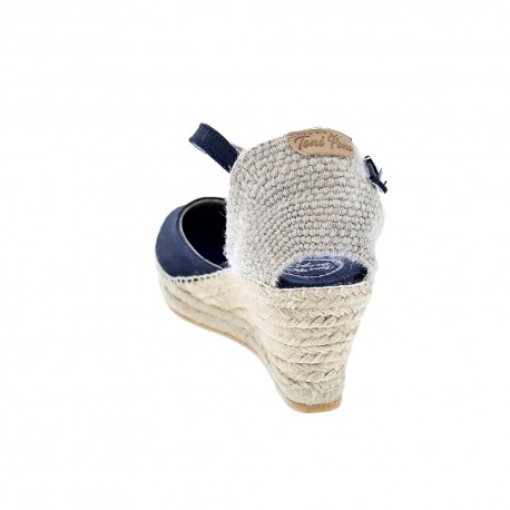 Alpargatas Toni Pons zapatos Mujer modelo Caldes Negro 