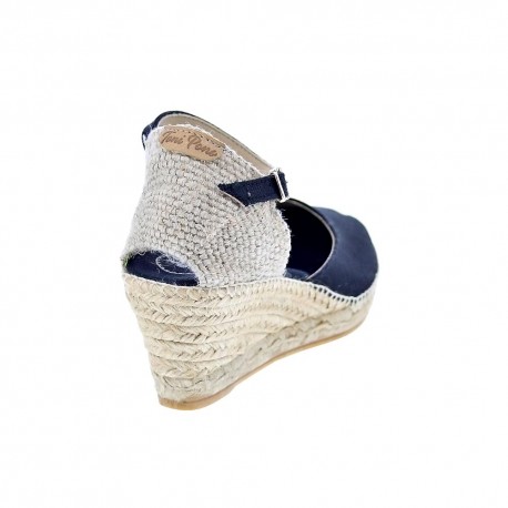 Alpargatas Toni Pons zapatos Mujer modelo Caldes Negro 