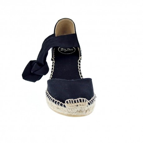 Alpargatas Toni Pons zapatos Mujer modelo Julia Negro 