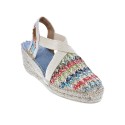 Alpargatas Toni Pons zapatos Mujer modelo Terra Multicolor 