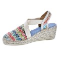 Alpargatas Toni Pons zapatos Mujer modelo Terra Multicolor 